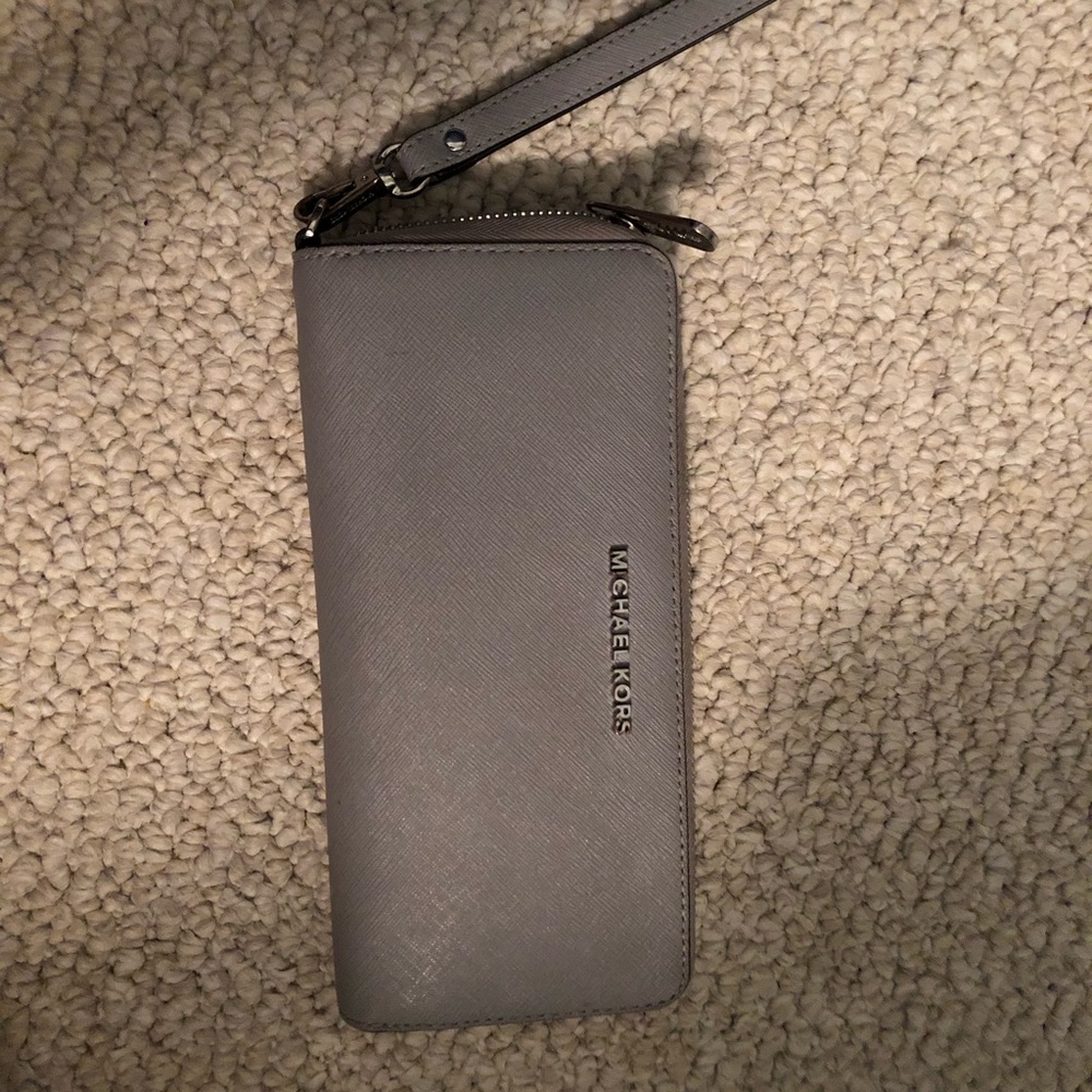 Grey Michael Kors Wallet